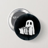 Badge Rond 5 Cm Monstre et fantômes (Devant & derrière)