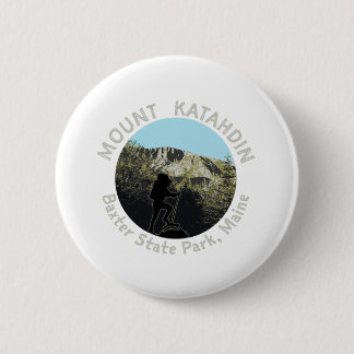 Badge Rond 5 Cm Mont Katahdin