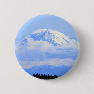 Badge Rond 5 Cm Mont Ranier