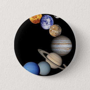 Badge Rond 5 Cm Montage solaire de Sytem