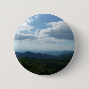 Badge Rond 5 Cm Montagnes Appalaches II Shenandoah