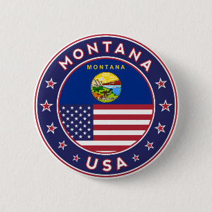 Badge Rond 5 Cm Montana
