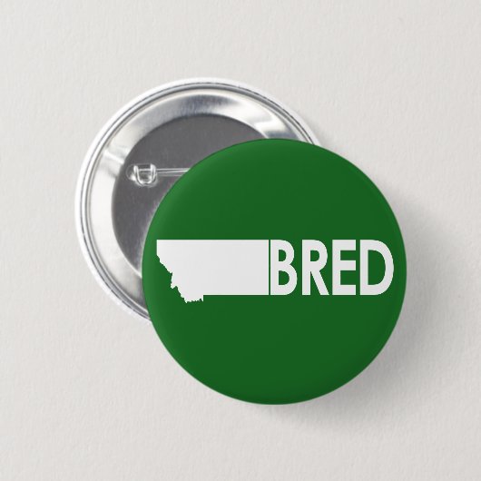 Badge Rond 5 Cm Montana Bred (Devant & derrière)