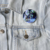 Badge Rond 5 Cm Monte par l'océan (En situation)