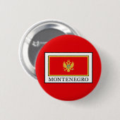 Badge Rond 5 Cm Monténégro (Devant & derrière)