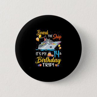 Badge Rond 5 Cm Monter à bord du navire C'est mon voyage pour mon