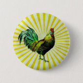 Badge Rond 5 Cm Monter et briller (Devant)