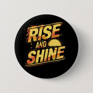 Badge Rond 5 Cm Monter et briller