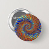 Badge Rond 5 Cm Monterey Fractal Art (Devant & derrière)