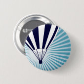 Badge Rond 5 Cm montgolfière (Devant & derrière)