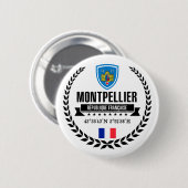 Badge Rond 5 Cm Montpellier (Devant & derrière)