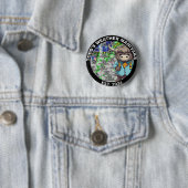 Badge Rond 5 Cm Montre Ton Esprit De Yak ! (En situation)