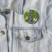 Badge Rond 5 Cm Monument de Paracelse à Salzbourg (En situation)