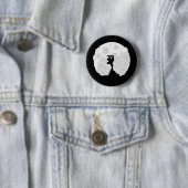Badge Rond 5 Cm Moon (En situation)