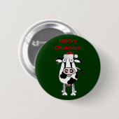 Badge Rond 5 Cm MOOryChristmas ! Bouton (Devant & derrière)