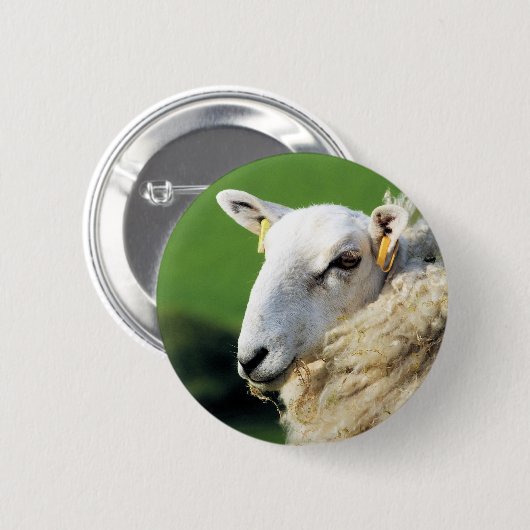 BADGE ROND 5 CM MOQUETTE (Devant & derrière)