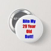 Badge Rond 5 Cm Morsure 29 mon bout (Devant & derrière)