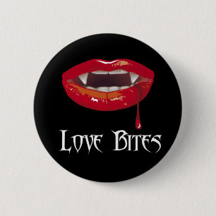 Badge Rond 5 Cm Morsures d'amour