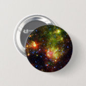 Badge Rond 5 Cm Mort de Dusty de l'étoile massive NASA (Devant & derrière)