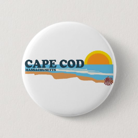 Badge Rond 5 Cm Morue de cap (Devant)