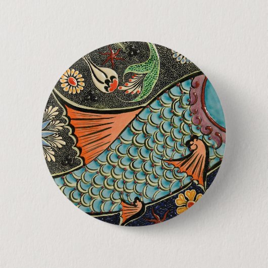 Badge Rond 5 Cm Mosaïque (Devant)