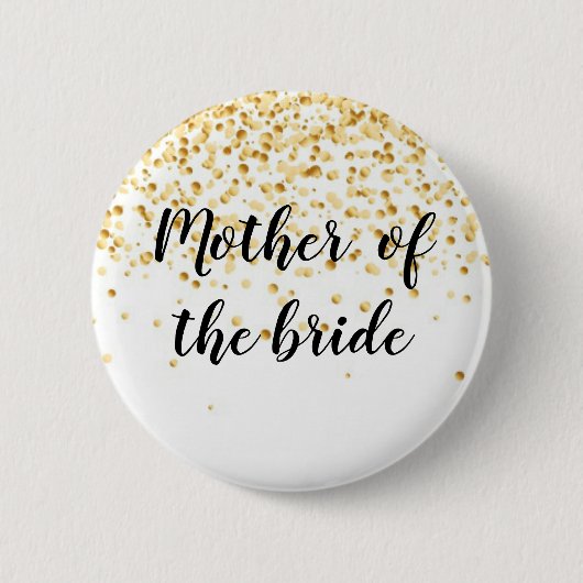 Badge Rond 5 Cm Mother of the bride (Devant)