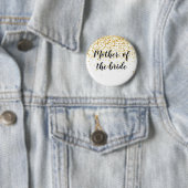 Badge Rond 5 Cm Mother of the bride (En situation)
