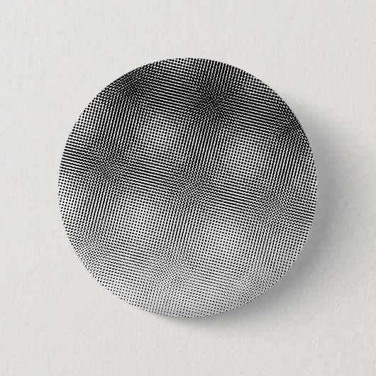 Badge Rond 5 Cm Motif Artsy noir et blanc Moiré (Devant)