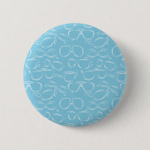 Badge Rond 5 Cm Motif bleu de Sunglass