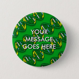 Badge Rond 5 Cm motif d'ADN
