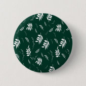 Badge Rond 5 Cm motif de feuille (Devant)