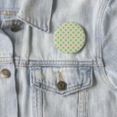 Badge Rond 5 Cm Motif de fleurs (En situation)