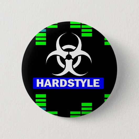 Badge Rond 5 Cm Motif de Hardstyle (Devant)