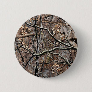 Badge Rond 5 Cm Motif de la chasse au camouflage 8