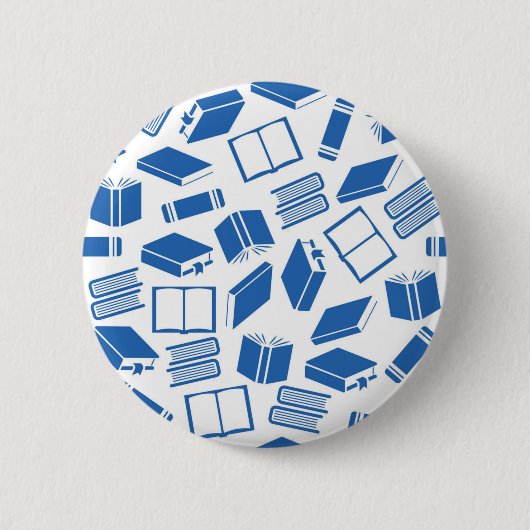 Badge Rond 5 Cm Motif de livre (Devant)