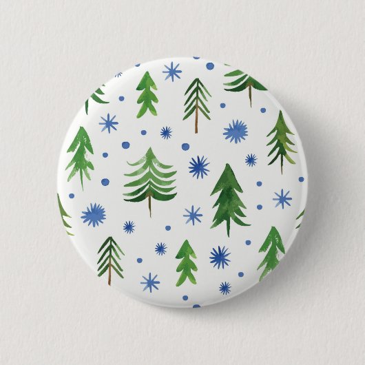 Badge Rond 5 Cm Motif de Noël (Devant)