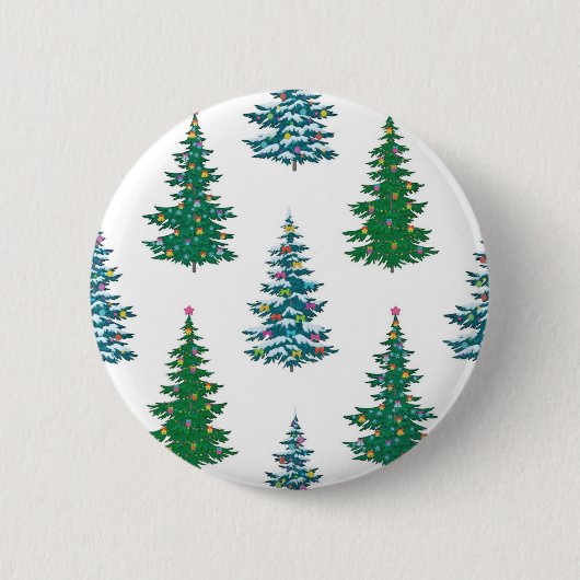 Badge Rond 5 Cm Motif de Noël (Devant)