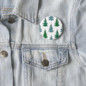 Badge Rond 5 Cm Motif de Noël (En situation)