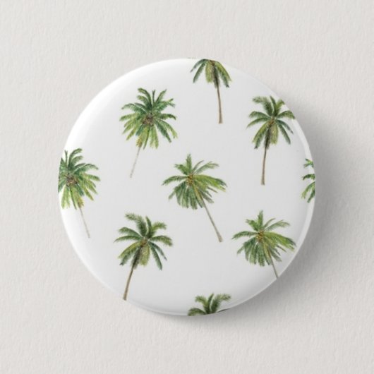 Badge Rond 5 Cm Motif de palmier (Devant)