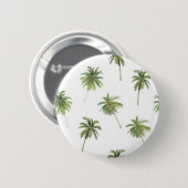 Badge Rond 5 Cm Motif de palmier (Devant & derrière)