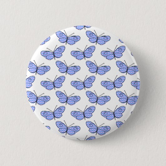 Badge Rond 5 Cm Motif de papillon cosmique (Devant)