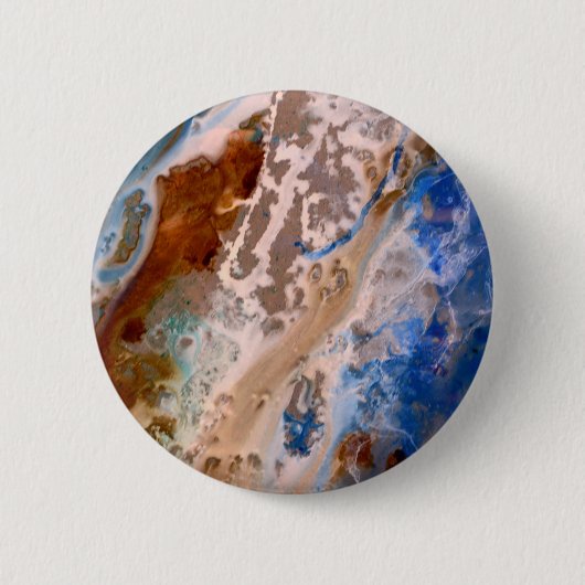 Badge Rond 5 Cm motif de plage Abstrait, motif aquatique, Amusemen (Devant)