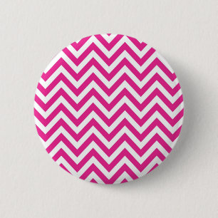 Badge Rond 5 Cm Motif de zigzag de Chevron de roses indien