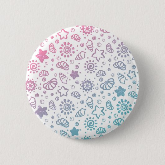 Badge Rond 5 Cm Motif d'été (Devant)