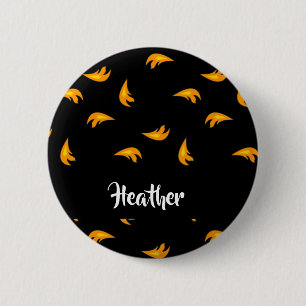 Badge Rond 5 Cm Motif d'étincelles