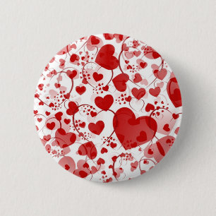 BADGE ROND 5 CM MOTIF DU COEUR ART 7
