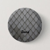 Badge Rond 5 Cm Motif en ardoise grise (Devant)