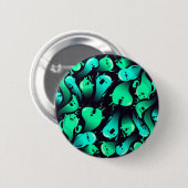 Badge Rond 5 Cm Motif fantôme (Devant & derrière)