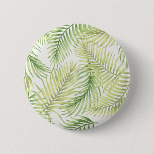 Badge Rond 5 Cm motif feuille