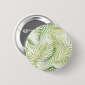 Badge Rond 5 Cm motif feuille (Devant & derrière)